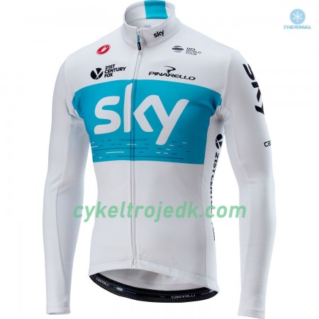 Cykeltrøje Vinter 2018 Team Sky N001